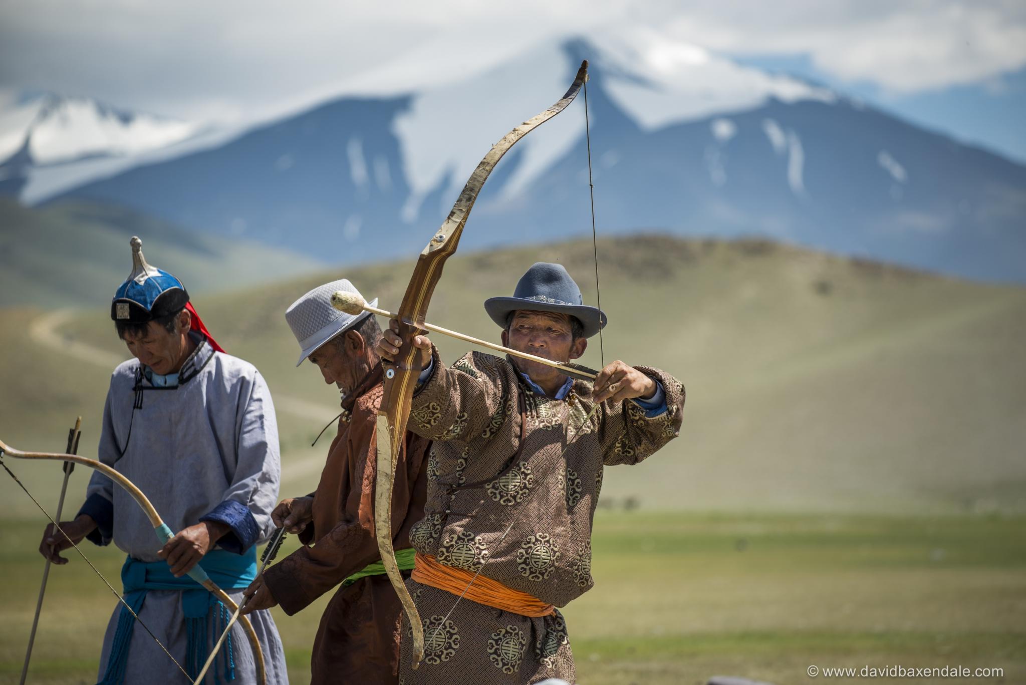 Mongolian archers (Photo by David Baxendale)